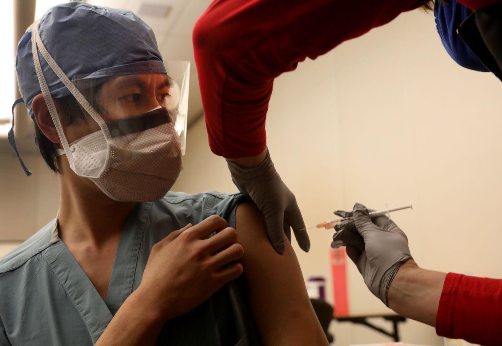 Mercy starts to vaccinate frontline staff for COVID-19